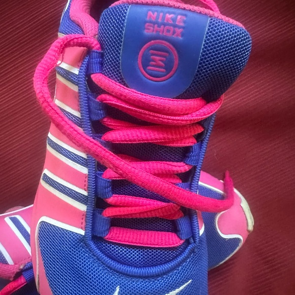 Women's Nike Shox Pink & Purple Size 6.5 - Picture 6 of 8